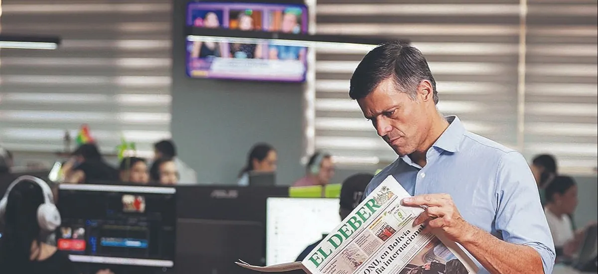 Leopoldo López: El peor escenario en Bolivia sería que fracase la transición política hoy