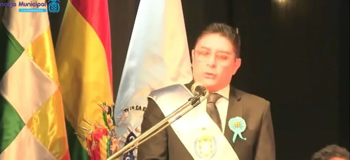 Concejal Noya: En Cochabamba hay una fuerza que defiende la democracia y quiere vivir en libertad