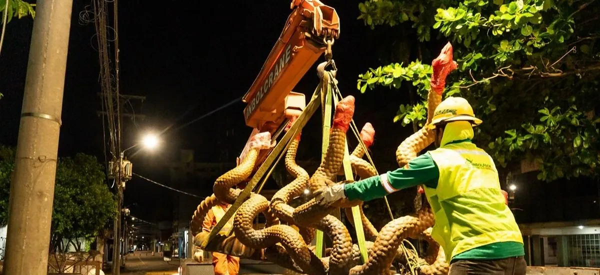 Tras 16 años, Alcaldía devuelve las hidras y las sirenas al parque El Arenal