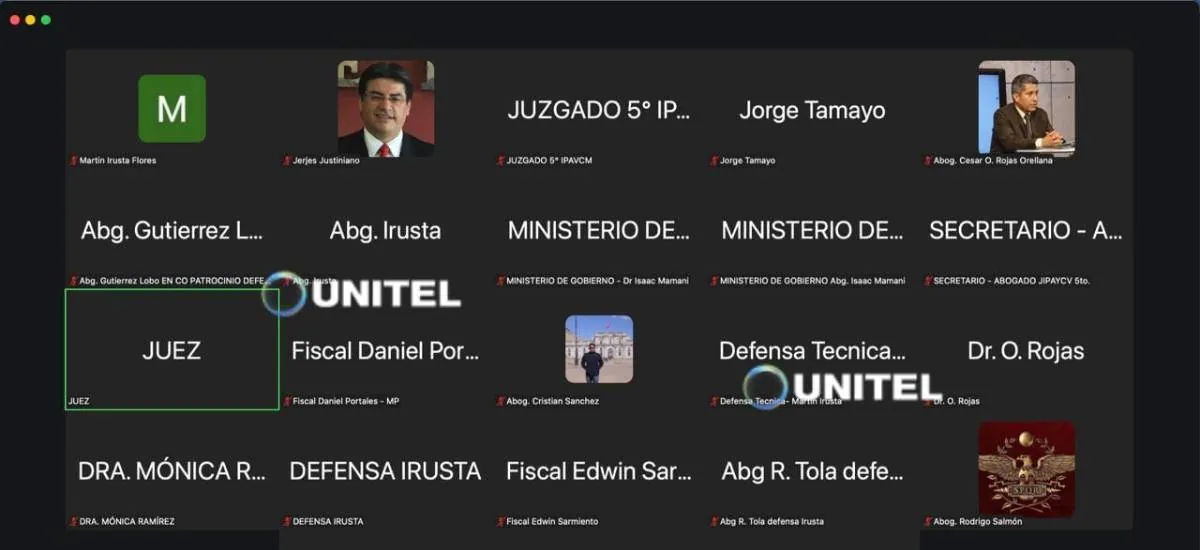 Juez niega juicio de responsabilidades a Mariaca y defensa apela decisión, según abogado