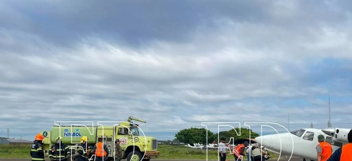 DGAC investiga las causas del aterrizaje de emergencia de una avioneta en El Trompillo