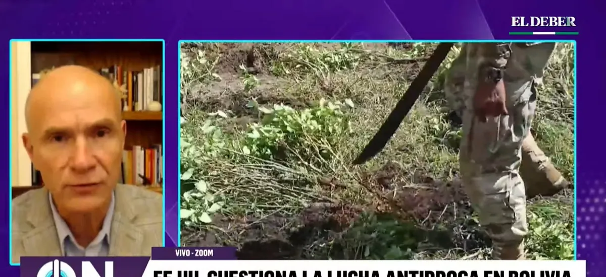 Evan Ellis: Estados Unidos ve con optimismo la cooperación de Bolivia contra el narcotráfico