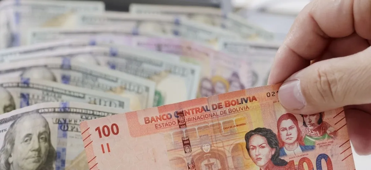 Cotización del dólar oficial en Bolivia se mantiene en Bs 10,85