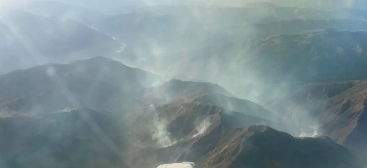 Ministerio de Defensa no descarta movilizar a 300 bomberos forestales de Santa Cruz