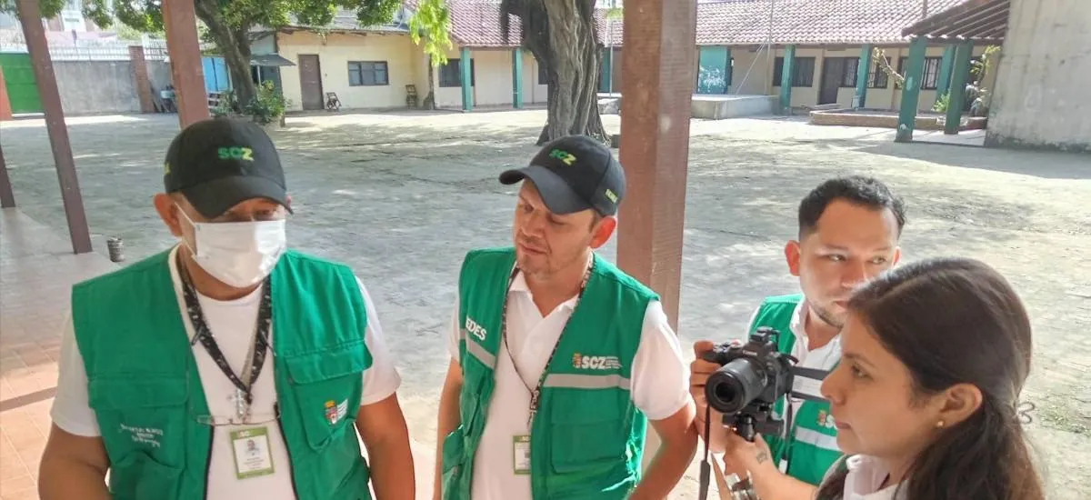 Sedes recolecta muestras de alimentos del colegio donde cinco estudiantes sufrieron náuseas y vómitos