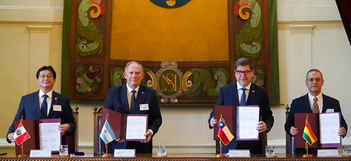 Chile firma con Argentina, Bolivia y Perú declaración conjunta sobre minerales críticos