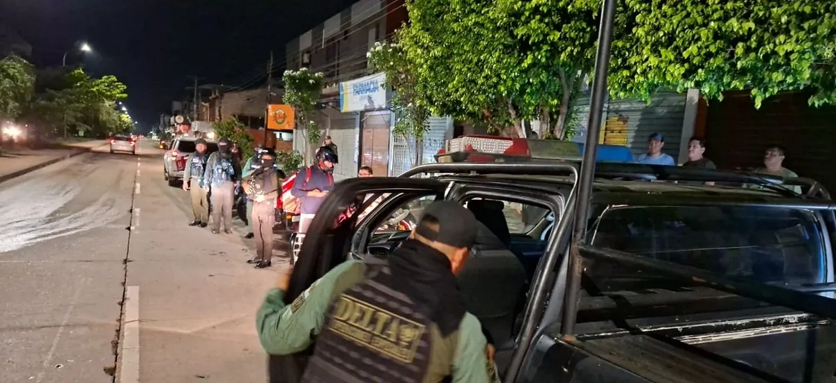 Operativos policiales se extienden al norte cruceño en busca de los sicarios que atacaron a Nadia Beller