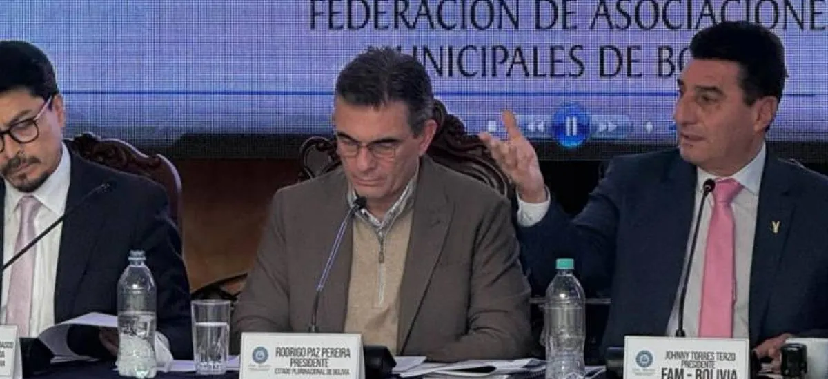 Concluye reunión entre el presidente Paz y alcaldes sobre el 50/50 y demandas municipales