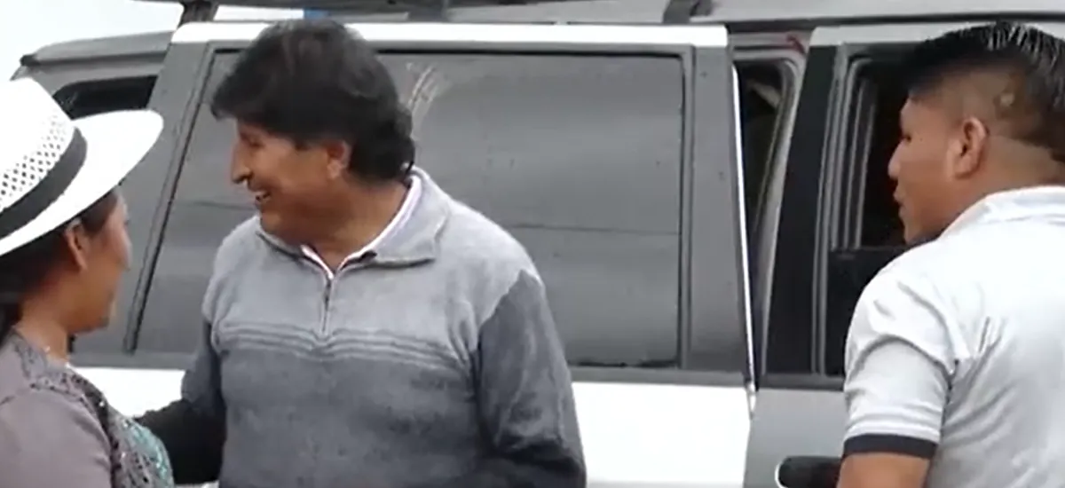 Evo Morales reaparece de forma pública en Villa Tunari pese a dos órdenes de aprehensión en su contra