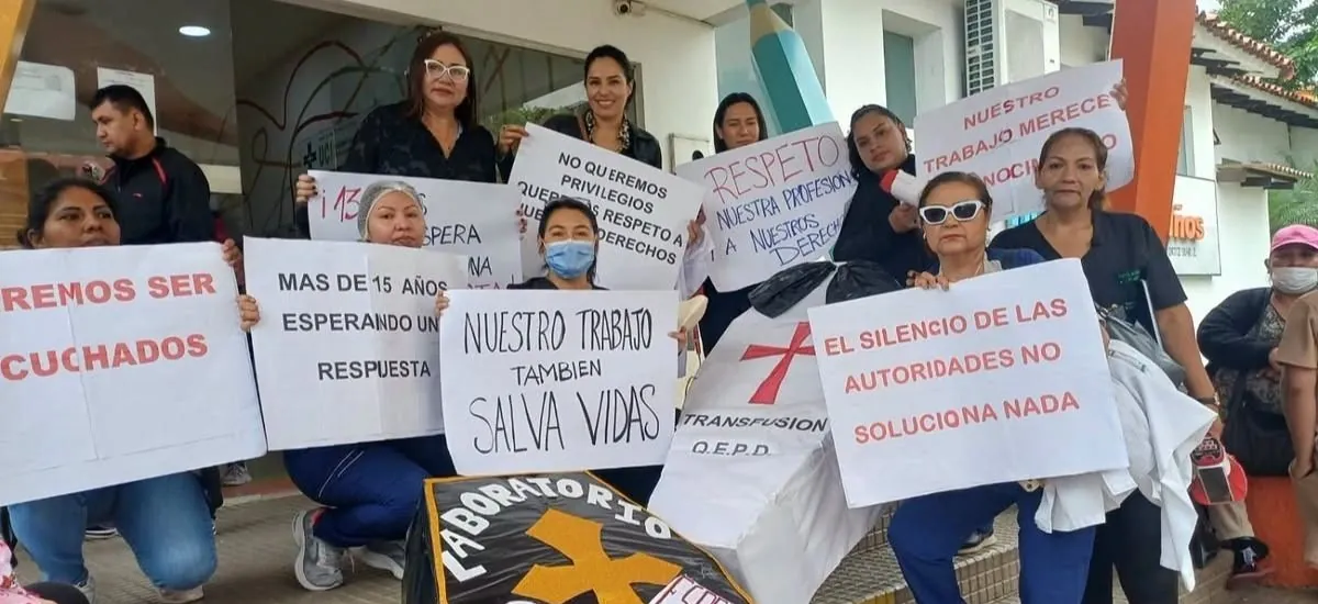 Sedes plantea que el Gobierno central asuma los ítems GAD que reclaman bioquímicos del Hospital de Niños