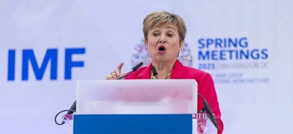 Directora del FMI: El shock energético no ha terminado y la IA eleva la demanda