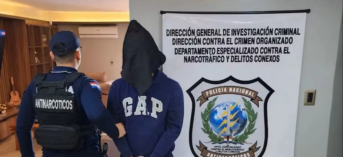 Capturan en Paraguay al exsecretario de Sebastián Marset durante un operativo en Itacurubí
