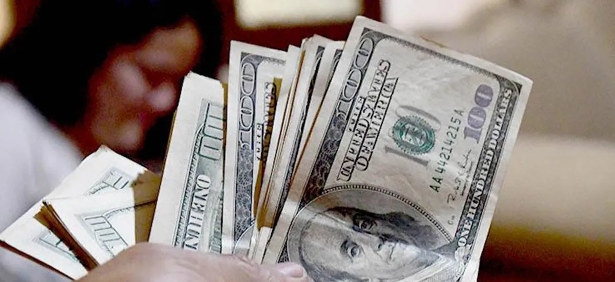 El dólar flexible baja 10 centavos y se cotiza este viernes en Bs 11,90
