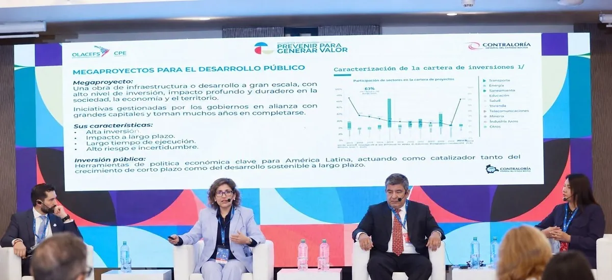 Contralora destaca la importancia de trabajar con la ALP de Bolivia