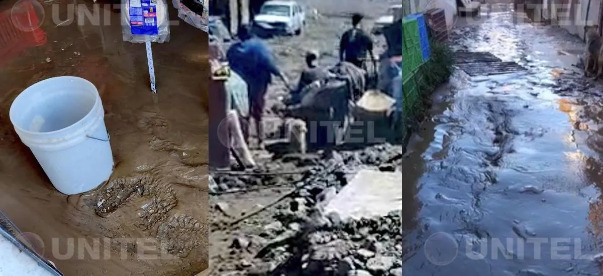 “El lodo se entró, hemos salvado la vida”: El drama de lo bolivianos afectados por el aluvión en Tocopilla