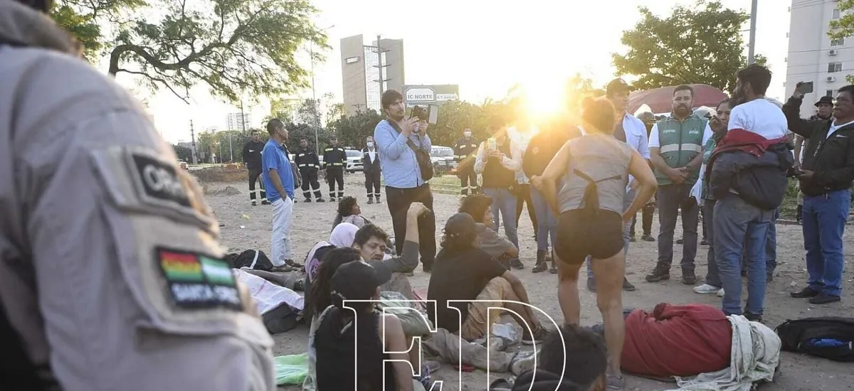 Retiran a más de 30 personas en situación de calle en operativo en el Cordón Ecológico