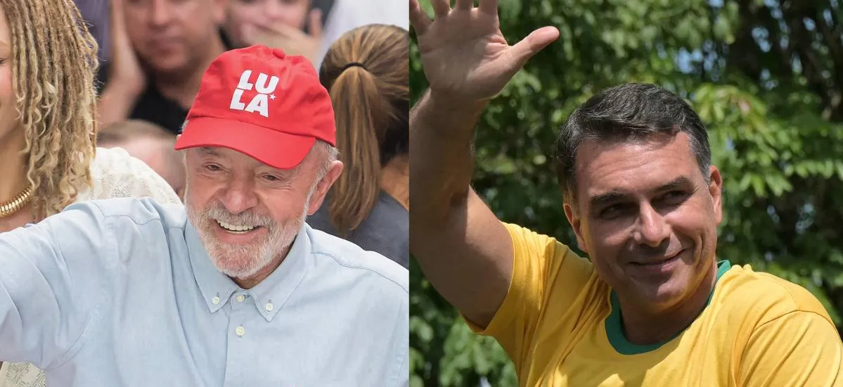 Lula y Flávio Bolsonaro cierran campaña en Brasil antes de apretadas elecciones