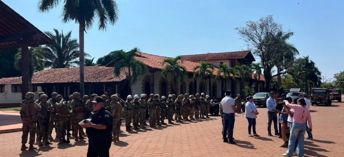 Gobernación advierte que no puede sostener de forma permanente el despliegue policial y militar en San Ignacio