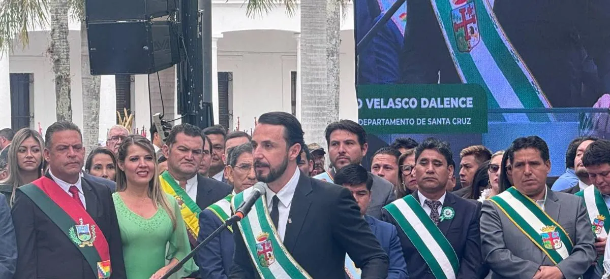“No vamos a pelear con nadie, pero iremos por lo que nos corresponde”, dice Velasco, que habla de relaciones con el Gobierno nacional