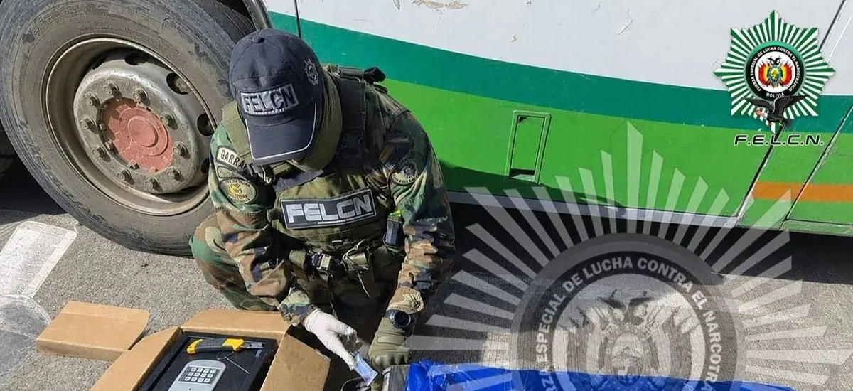 Interceptan droga camuflada en un saco de boxeo y cajas fuertes durante controles en la ruta Bioceánica