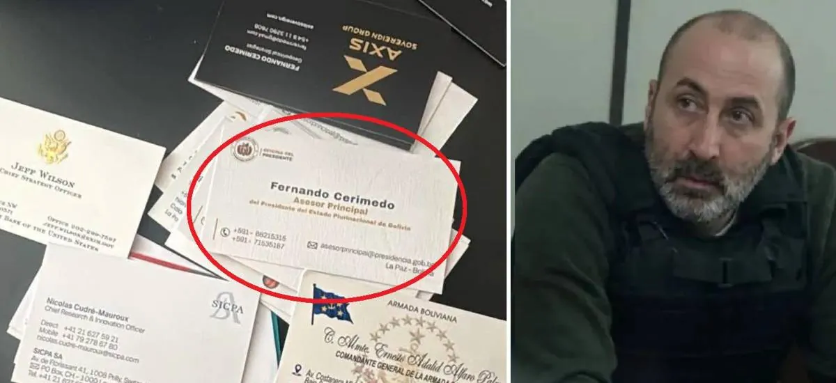 “Era un papel impreso”: Tarjeta de presentación de Cerimedo no era oficial, dice su abogada