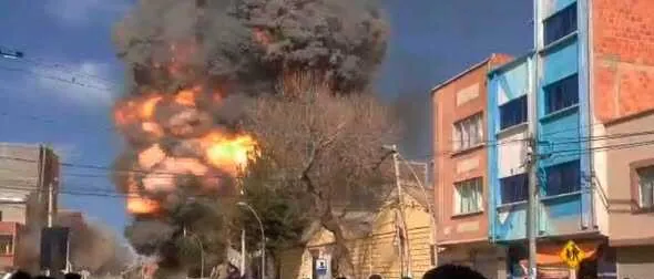 Tras explosiones en cuartel, Viacha declara desastre municipal y tres días de duelo