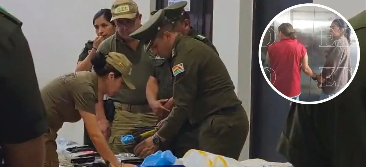 ¿Por qué dejaron libres a las mujeres vinculadas a las maletas con piezas de armas en Viru Viru?