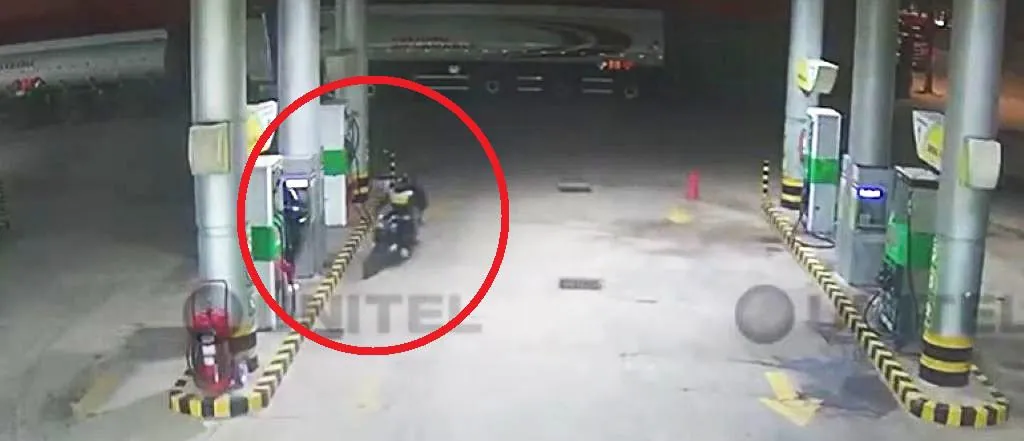 Video: Así fue el atraco armado perpetrado en un surtidor de la avenida Mutualista, en Santa Cruz de la Sierra