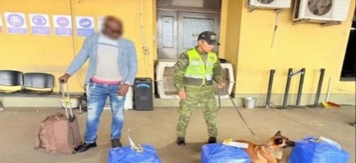 Envían a Palmasola a dos mexicanos y un nigeriano sorprendidos con cocaína en Viru Viru