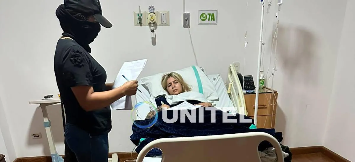 Tatiana Marset es notificada en el hospital para presentarse a una audiencia de revocatoria de detención domiciliaria