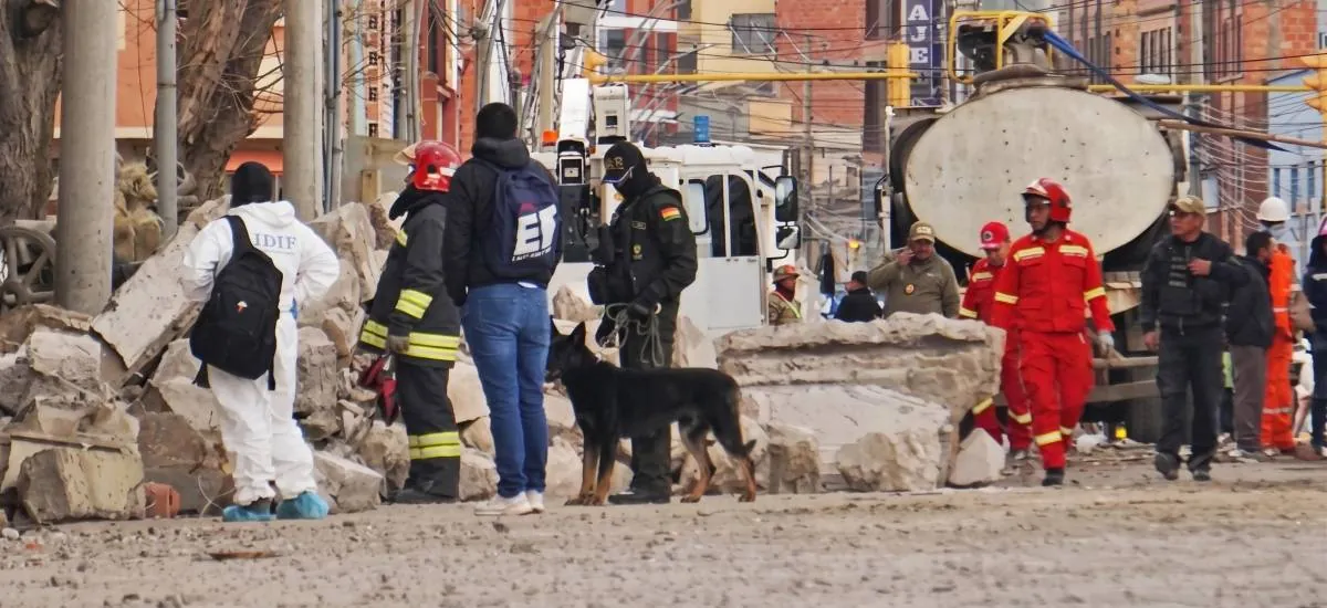 Tercer fallecido en Viacha: El Ejército confirma el hallazgo sin vida de un soldado que estaba entre los escombros