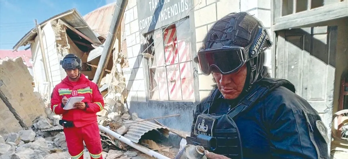 Viacha suma seis muertes y todavía es zona de riesgo por el material explosivo