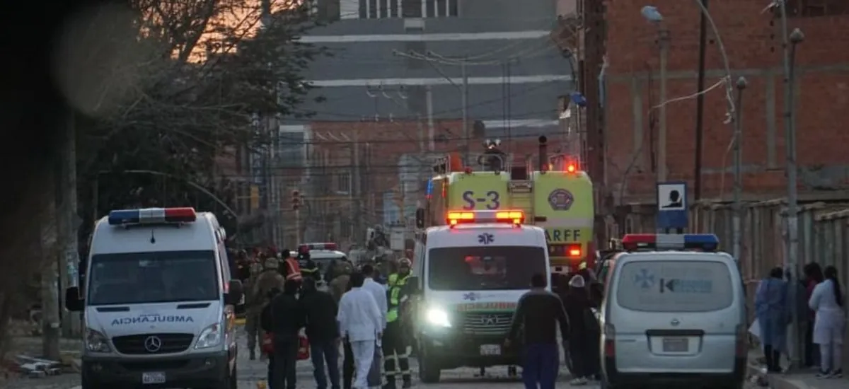 Dos personas aún están internadas en el hospital de Viacha tras la tragedia del viernes