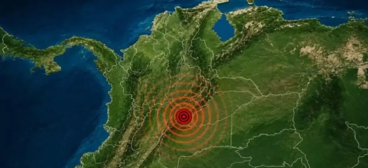 Un temblor de magnitud 6,7 sacude la mayor parte de Colombia