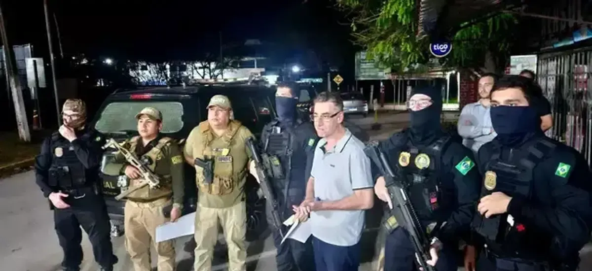 Detienen en Bolivia a exdiputado brasileño con sentencia que era buscado por la Justicia